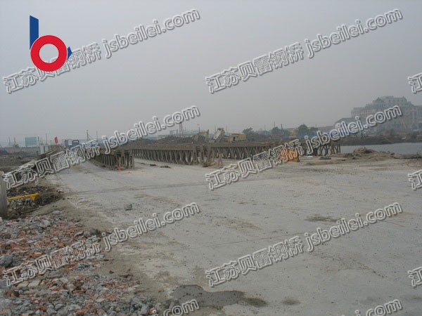 100型貝雷橋-下承式四車(chē)道