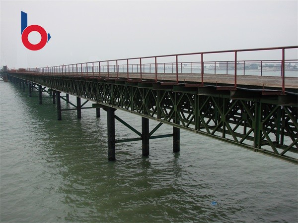 跨海、跨江及跨河上承式貝雷鋼棧橋（中鐵大橋局、中交航務局、中交公路局、中航港等）